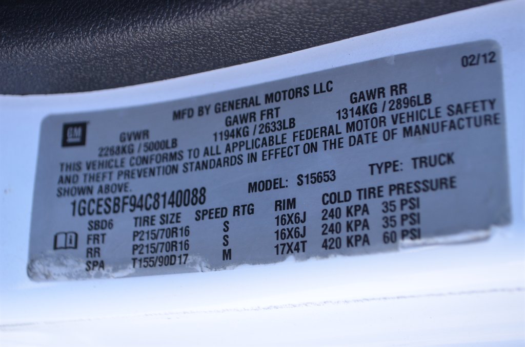 2012 Chevrolet Colorado Work Truck - Photo 20